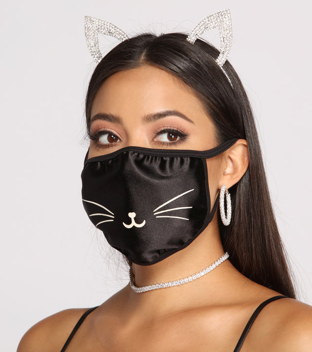 Purrfect Style Halloween Face Mask