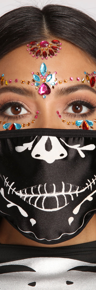 Night of The Skeleton Face Mask