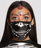 Night of The Skeleton Face Mask