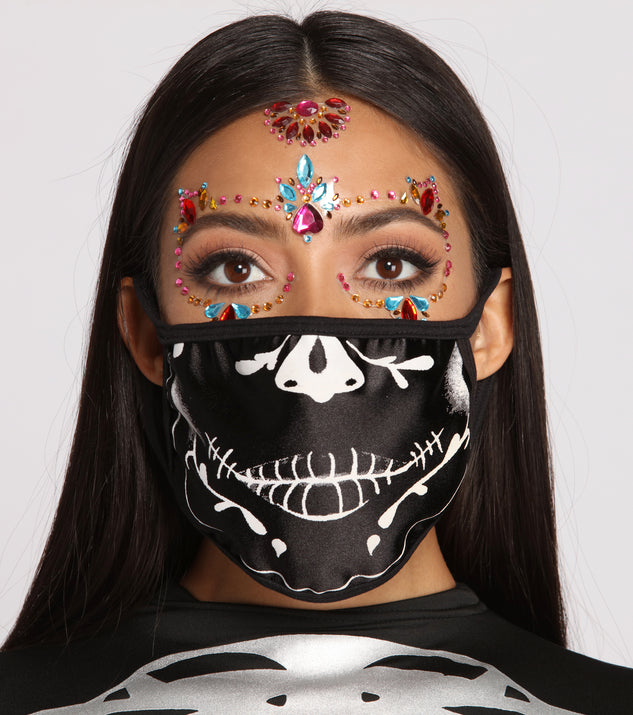 Night of The Skeleton Face Mask