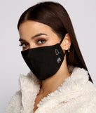 Holiday Night Face Mask with Earloops