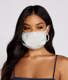 Glitter Face Mask With Earloops