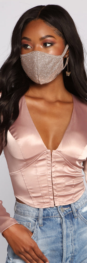 Glam Glitter Face Mask