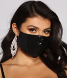 Glam Moment Sequin Face Mask creates the perfect New Year’s Eve Outfit or new years dress with stylish details in the latest trends to ring in 2023!
