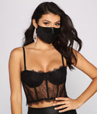 Glam Moment Sequin Face Mask