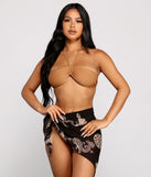 Dragon Print Swim Coverup is a trendy pick to create 2023 festival outfits, festival dresses, outfits for concerts or raves, and complete your best party outfits!