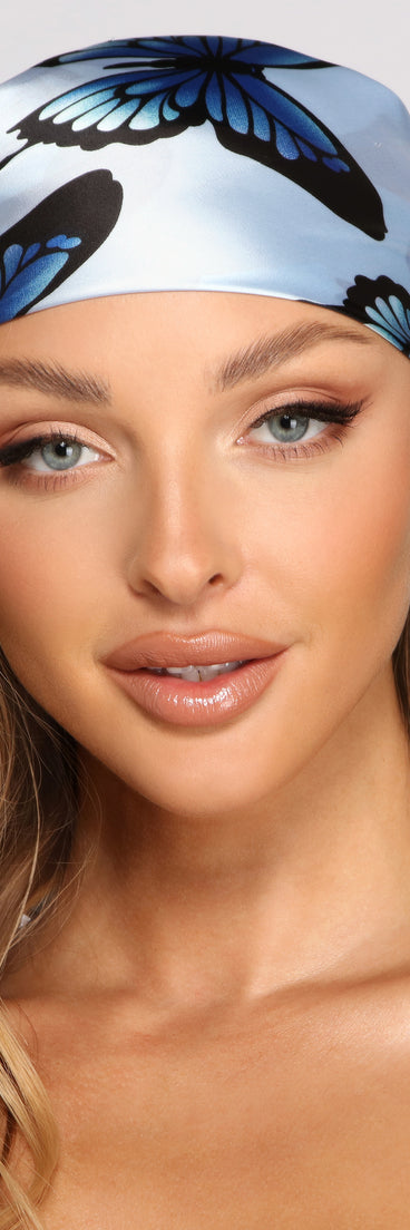 With fun and flirty details, Fab And Fluttery Satin Butterfly Scarf shows off your unique style for a trendy outfit for the summer season!