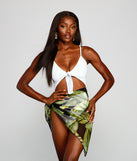 Hit The Tropics Mesh Swim Wrap is a trendy pick to create 2023 festival outfits, festival dresses, outfits for concerts or raves, and complete your best party outfits!