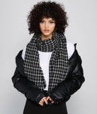 Effortlessly Chic Plaid Scarf