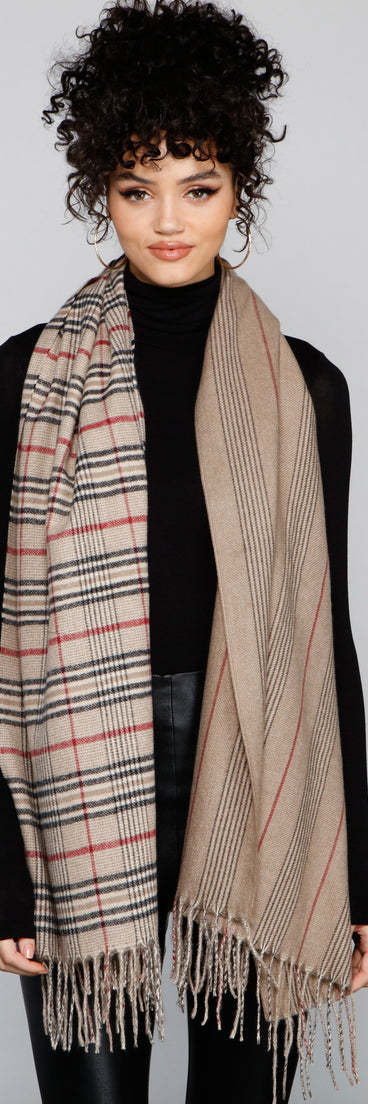 Keep It Chic And Cozy Blanket Scarf