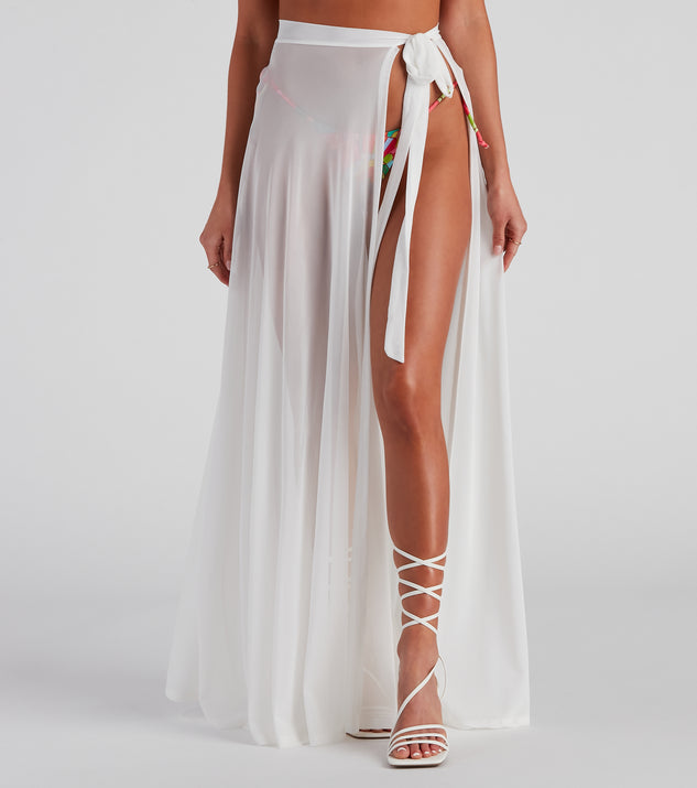 Major Vacay Vibes Mesh Swim Wrap for 2022 festival outfits, festival dress, outfits for raves, concert outfits, and/or club outfits