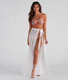 Major Vacay Vibes Mesh Swim Wrap for 2022 festival outfits, festival dress, outfits for raves, concert outfits, and/or club outfits