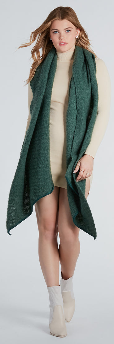 Bundle Up Soft Knit Scarf