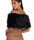 Fur Elegance Stole Wrap helps create the best summer outfit for a look that slays at any event or occasion!