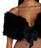 Fur Elegance Stole Wrap helps create the best summer outfit for a look that slays at any event or occasion!