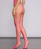 Electric Fishnet Tights