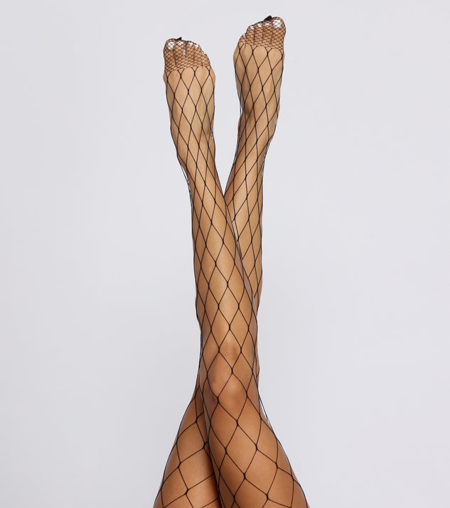 Statement Fishnet Tights provides essential lift and support for creating your best summer outfits of the season for 2023!