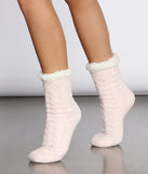 Cozy Non Slip Knit Socks