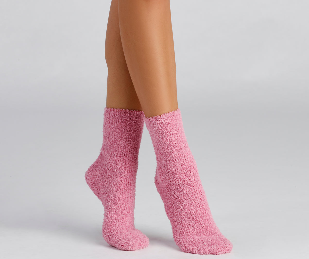 Oh-So-Cozy Fuzzy Socks Pack
