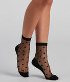 Miss Posh Polka Dot Socks