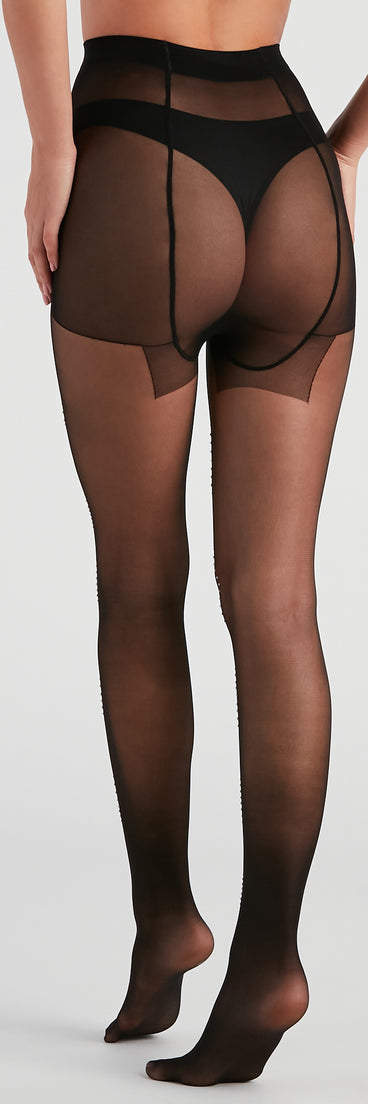 Spark My Attention Rhinestone Stockings is a trendy pick to create 2023 festival outfits, festival dresses, outfits for concerts or raves, and complete your best party outfits!