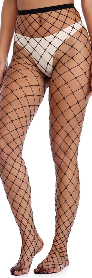 Statement Fishnet Tights is a trendy pick to create 2023 festival outfits, festival dresses, outfits for concerts or raves, and complete your best party outfits!
