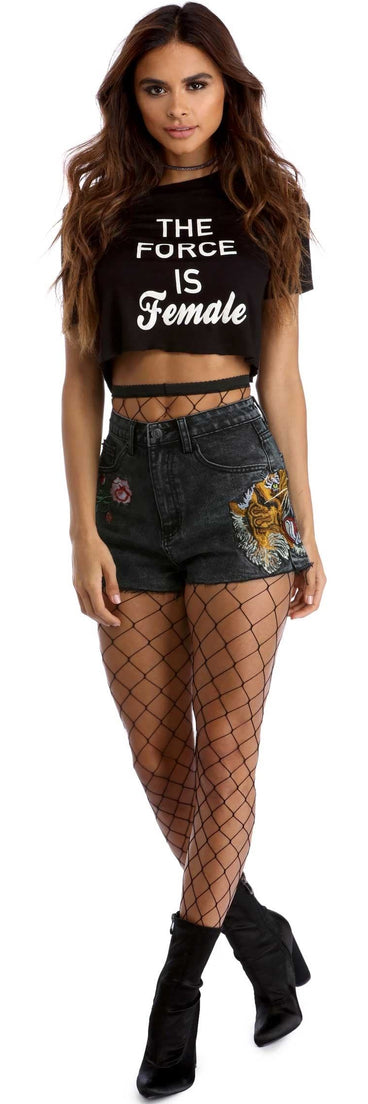 Statement Fishnet Tights is a trendy pick to create 2023 festival outfits, festival dresses, outfits for concerts or raves, and complete your best party outfits!