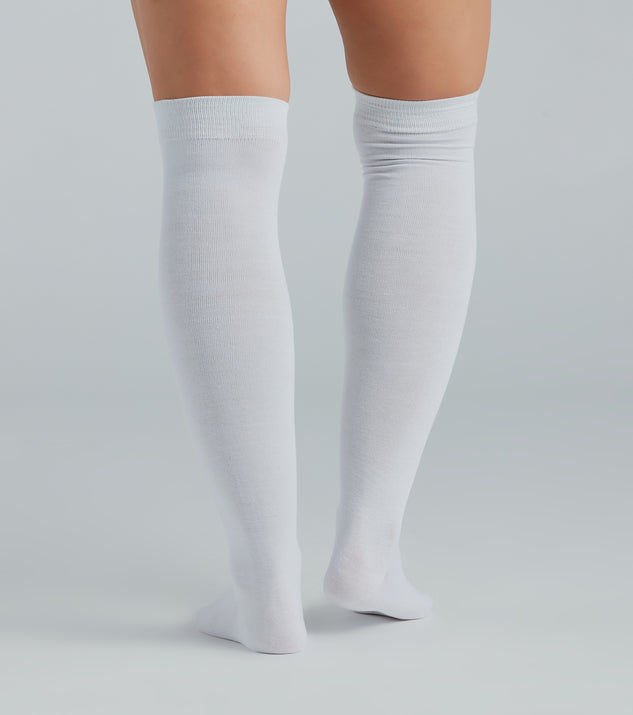Over The Knee Knit Socks & Windsor