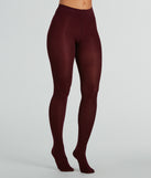 Classic High-Waist Opaque Tights
