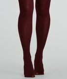 Classic High-Waist Opaque Tights