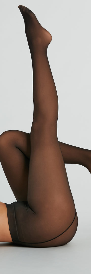 Luxe Faux Sheer Tights