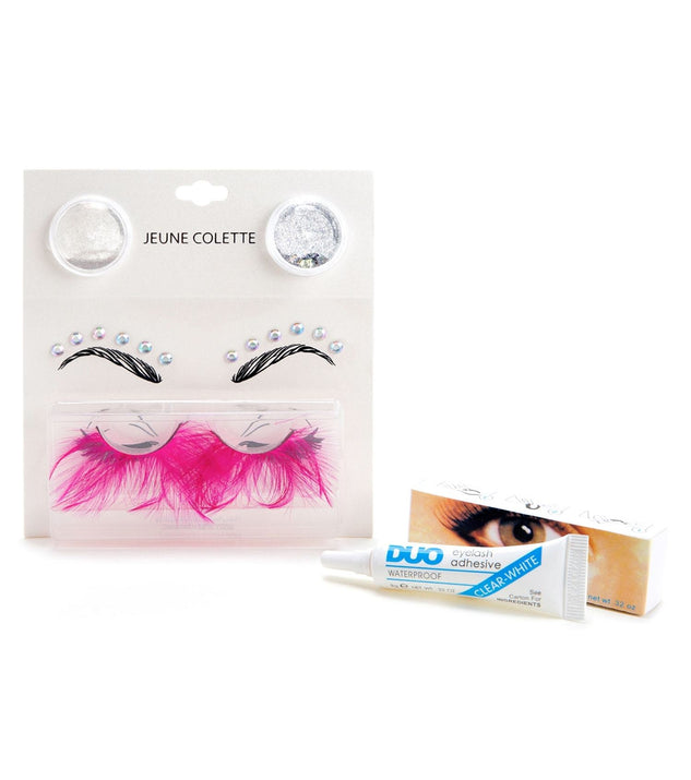 Feather Lashes And Facial Gem Pack