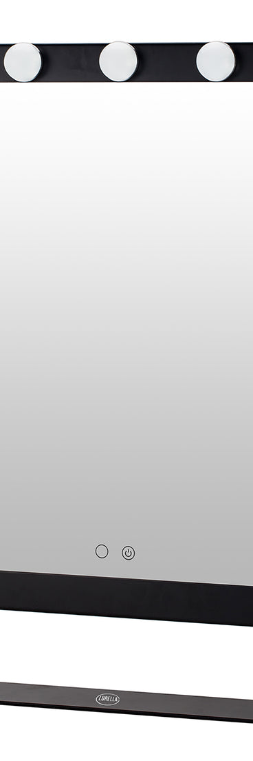 Lurella Black Vanity Mirror