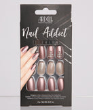 Ardell Nail Addict Pearl and Glitter Press On Nails is a trendy pick to create 2023 festival outfits, festival dresses, outfits for concerts or raves, and complete your best party outfits!