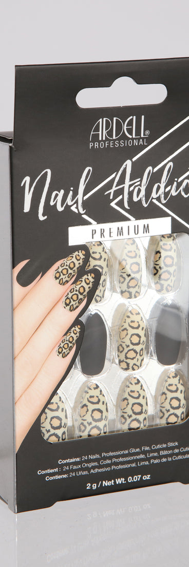 Ardell Nail Addict Leopard Print Press On Nails is a trendy pick to create 2023 festival outfits, festival dresses, outfits for concerts or raves, and complete your best party outfits!