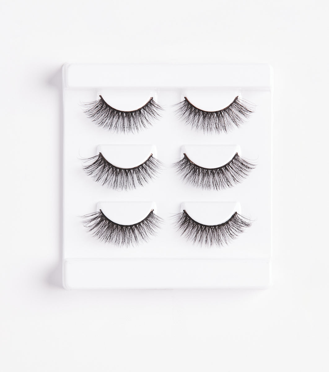 Deja Vu Three Pack Wispy Faux Lashes