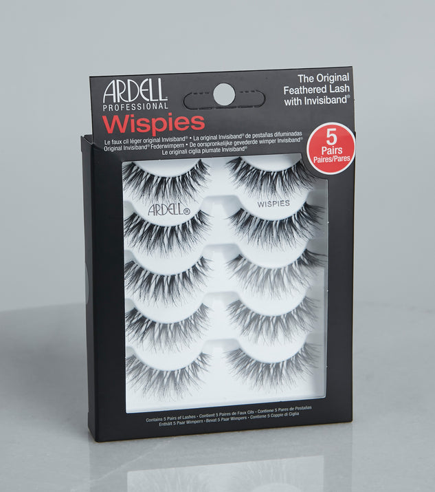Ardell Wispies Lashes 5 Pack is a trendy pick to create 2023 festival outfits, festival dresses, outfits for concerts or raves, and complete your best party outfits!