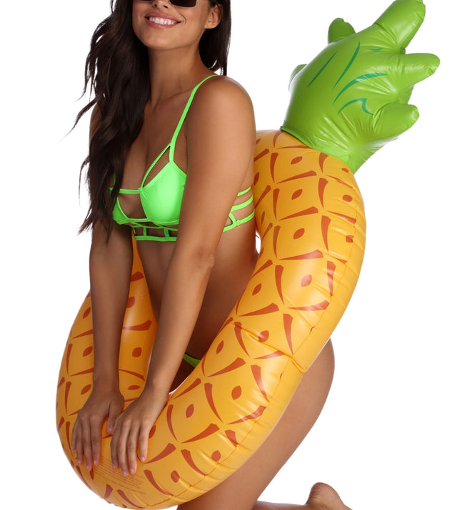 Pineapple Pool Floatie