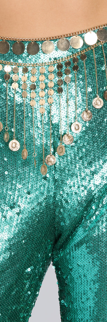 Wandering Woman Chain Belt for 2022 festival outfits, festival dress, outfits for raves, concert outfits, and/or club outfits