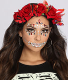 How Romantic Butterfly Rose Headband