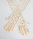 Rhinestone Mesh Gloves for 2022 festival outfits, festival dress, outfits for raves, concert outfits, and/or club outfits