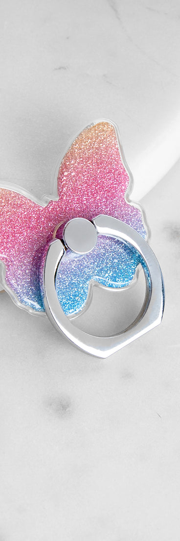 Butterfly Phone Ring Stand