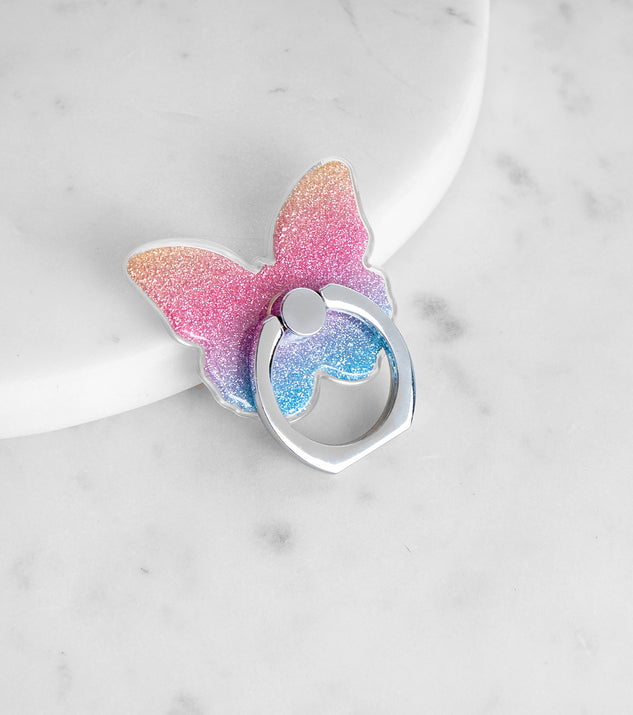 Butterfly Phone Ring Stand