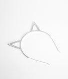 Rhinestone Cat Ear Headband