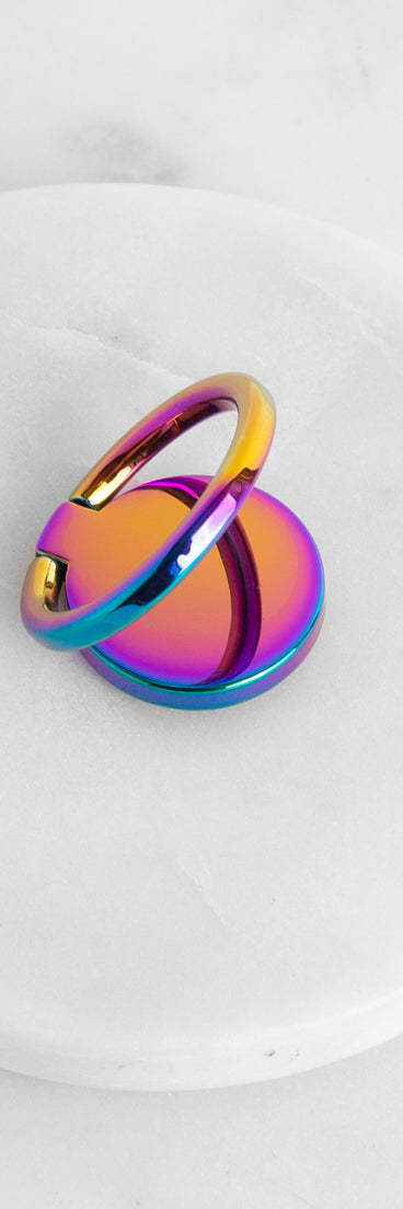 Holo Sleek Phone Ring And Stand