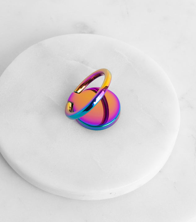 Holo Sleek Phone Ring And Stand