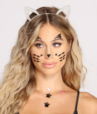 Halloween Rhinestone Cat Ears