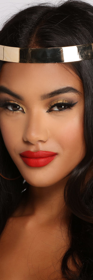 Wondrous Gold Metal Headband from Windsor