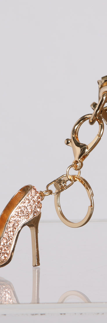 Fashion Forward Stiletto Heel Keychain