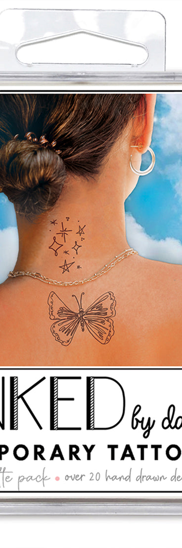 Dainty Chic Temporary Tattoos Multipack is a trendy pick to create 2023 festival outfits, festival dresses, outfits for concerts or raves, and complete your best party outfits!